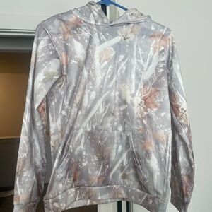 Grey Camo Hoodie - Sz Small